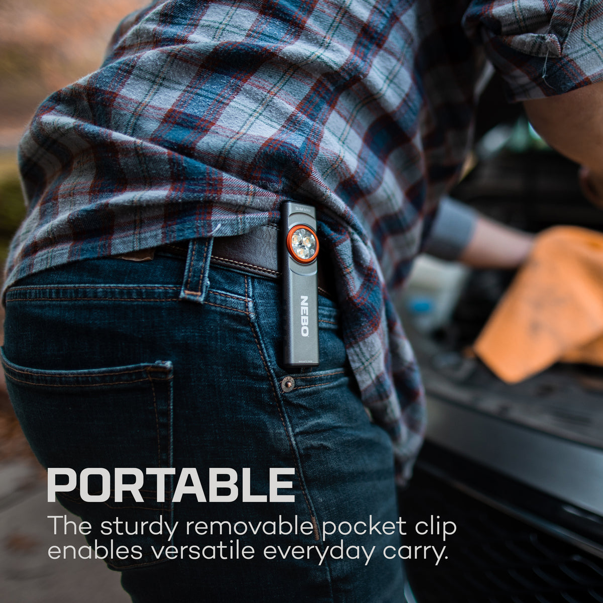 NEBO Slim Mini - Rechargeable Pocket Light