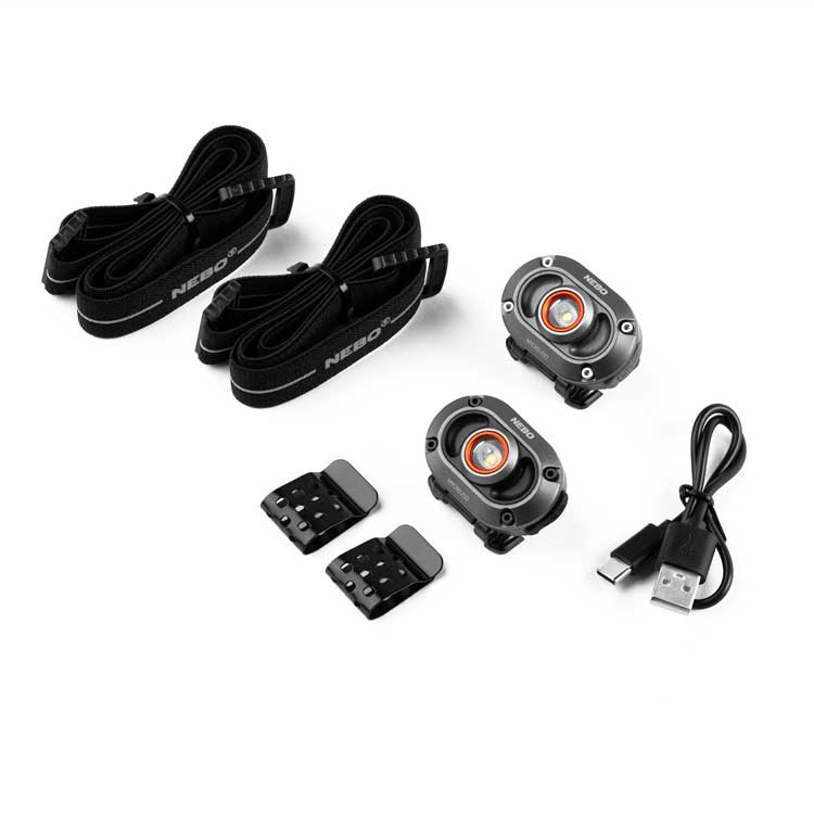 Nebo Mycro 250 Lumen Headlamp Twin Pack - KBM Outdoors