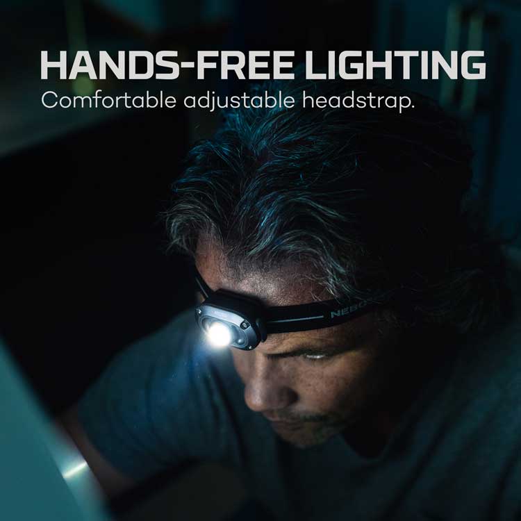 Nebo Mycro 250 Lumen Headlamp Twin Pack - KBM Outdoors