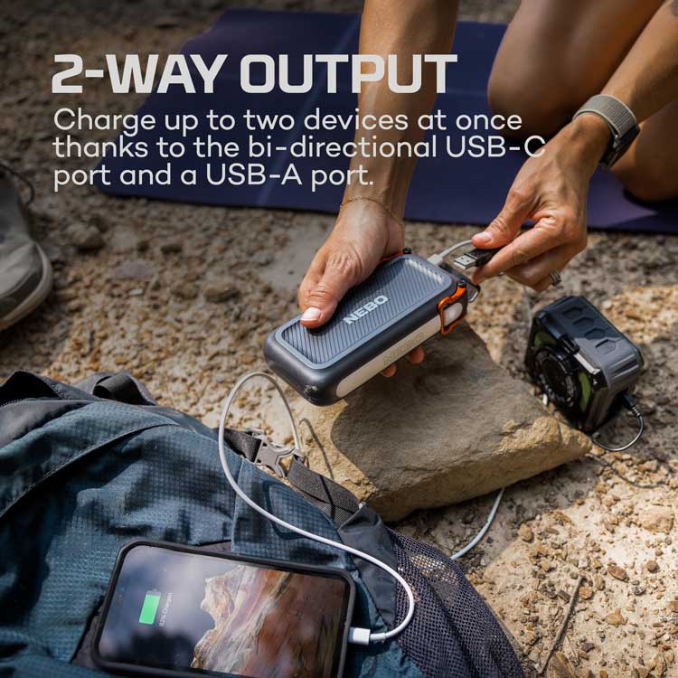 NEBO Rambler 20k Power Bank & Light - KBM Outdoors