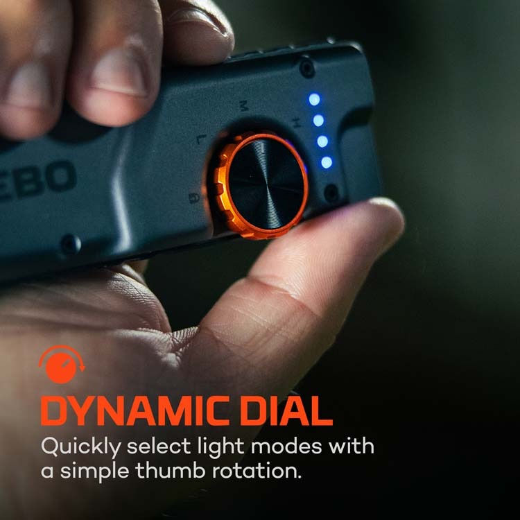 Nebo Edge 2k Tact. Pocket Flashlight - KBM Outdoors