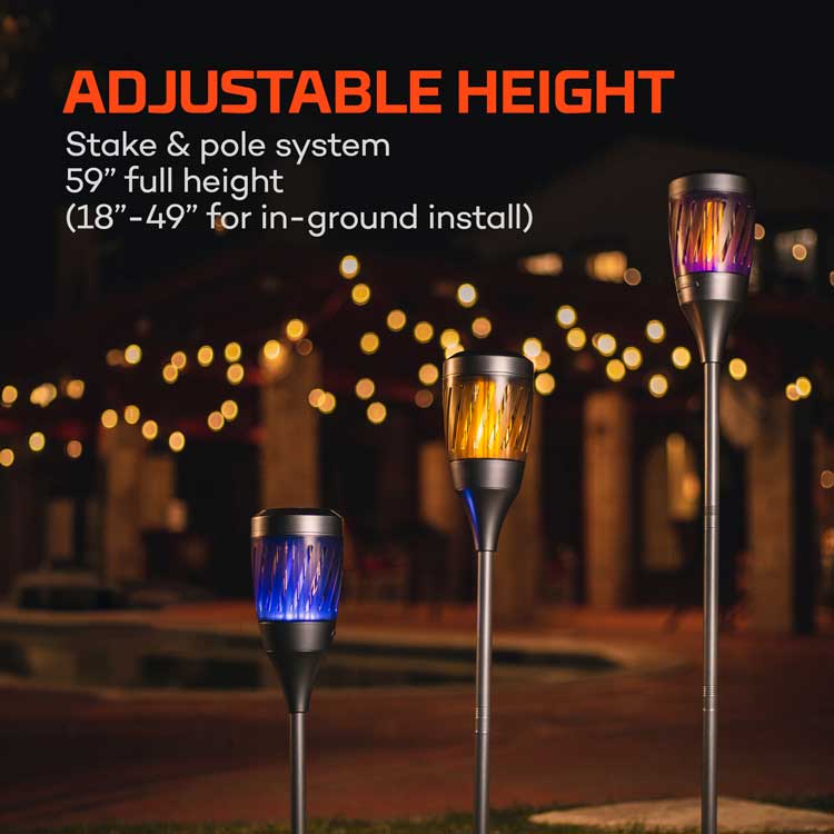 NEBO Solar Tiki Torch Zapper (Bug Protection) - KBM Outdoors
