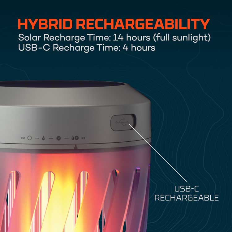 NEBO Solar Zapper & Lantern (Bug Protection) - KBM Outdoors