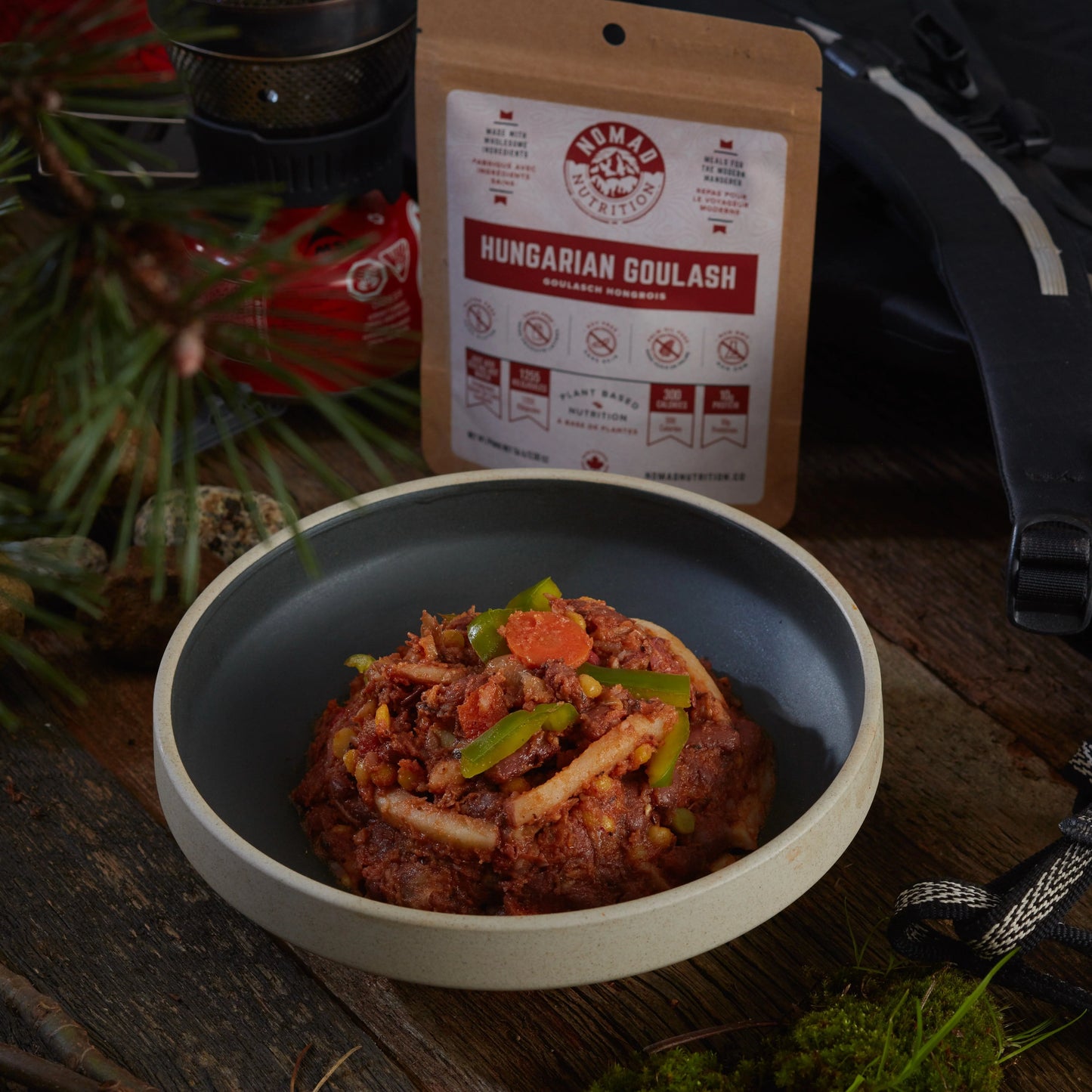 NOMAD Hungarian Goulash Food Pack 56g - KBM Outdoors