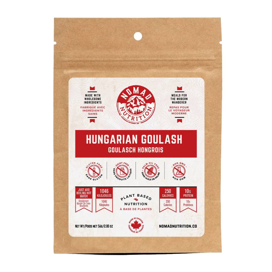 NOMAD Hungarian Goulash Food Pack 56g - KBM Outdoors