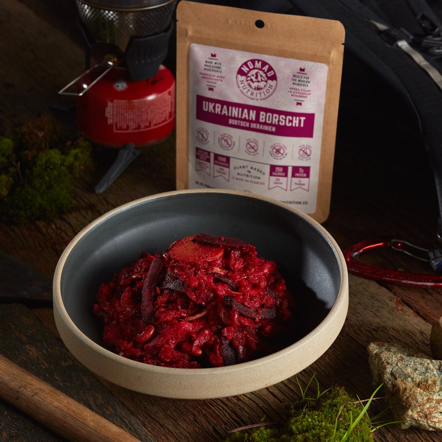 NOMAD Ukrainian Borscht Snack Size 56g - KBM Outdoors