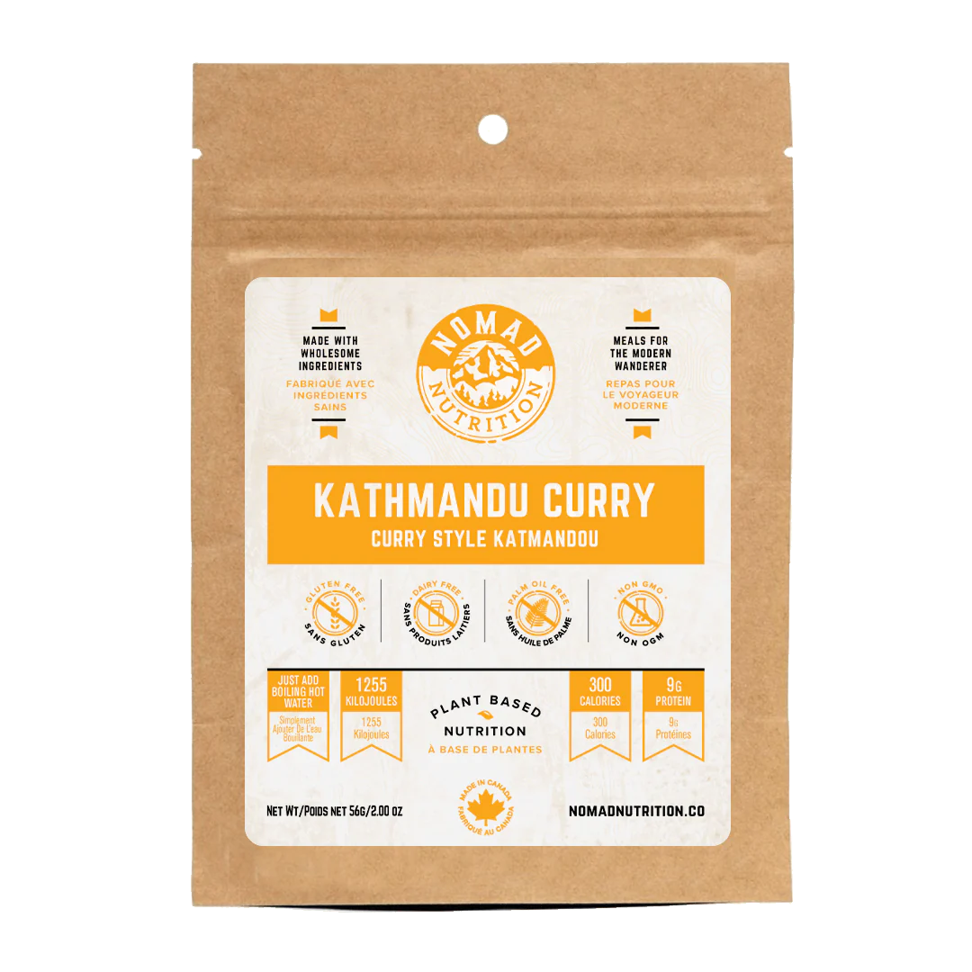 NOMAD Kathmandu Curry Snack Size 56g - KBM Outdoors