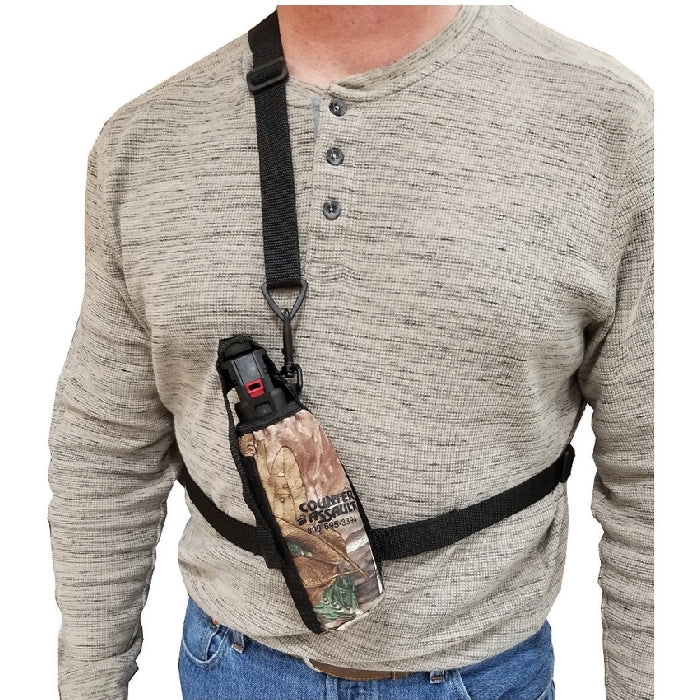 Frontiersman Nylon Bear Spray Chest Holster