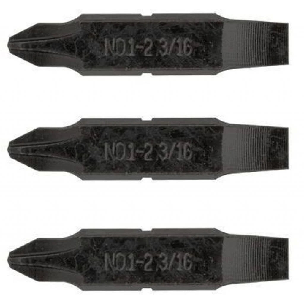 Leatherman 931024 #1-#2 Phillips & 3/16" Flat Screwdriver Bits - KBM Outdoors