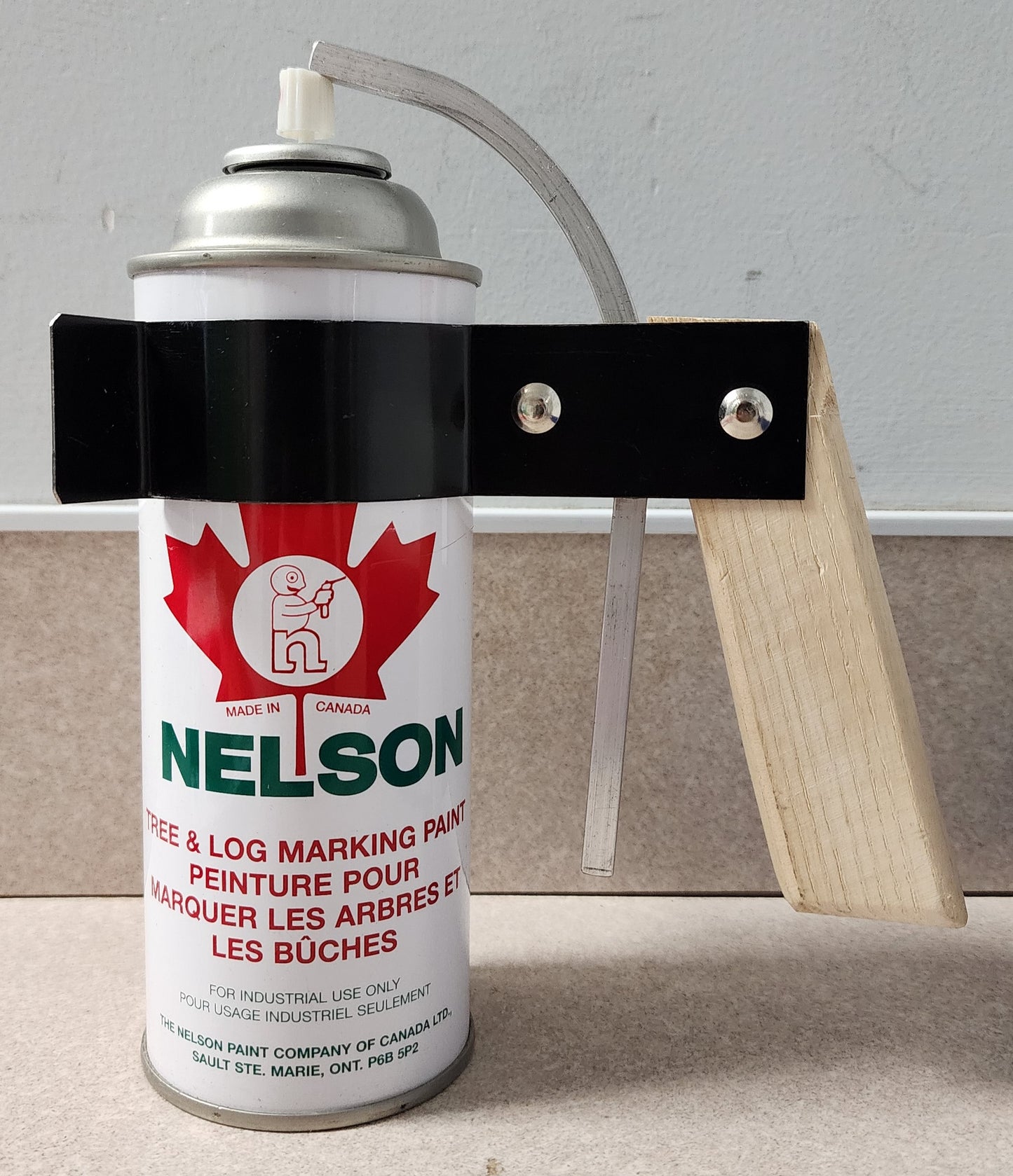 Wooden Spray Paint Handle - KBM Outdoors