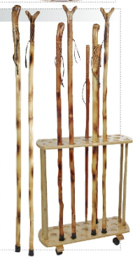 North 49 Wooden Walking Stick - KBM Outdoors