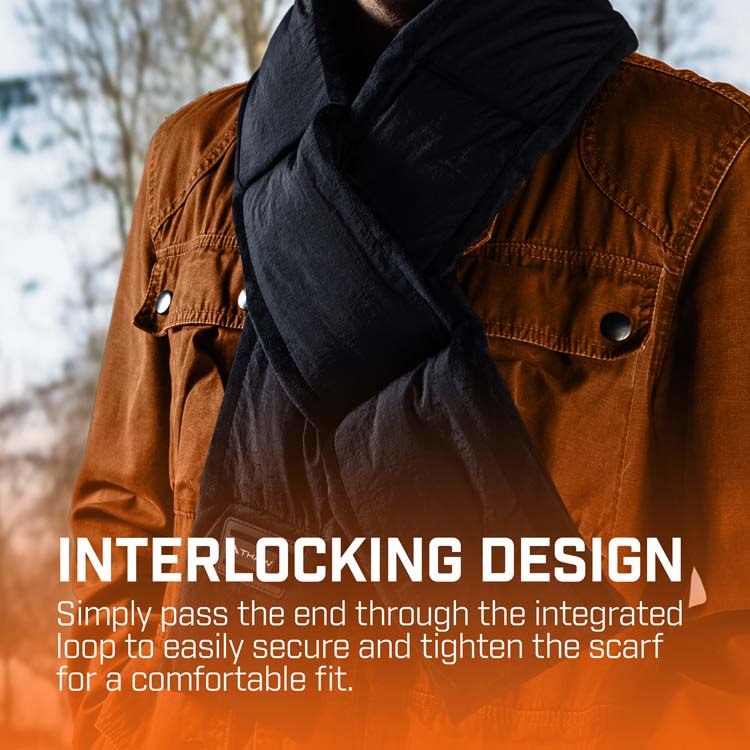 THAW Rechargeable Heated Scarf 2.0 with 5k Power Bank Included - KBM Outdoors