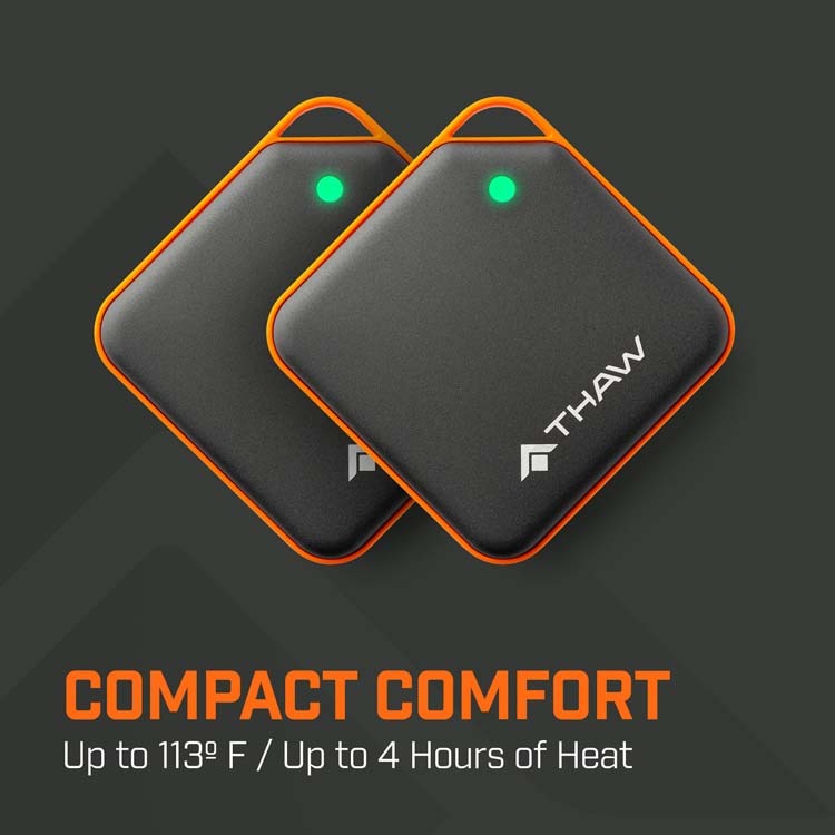 THAW Rechargeable 2k Hand Warmers & Beanie Gift Set - KBM Outdoors