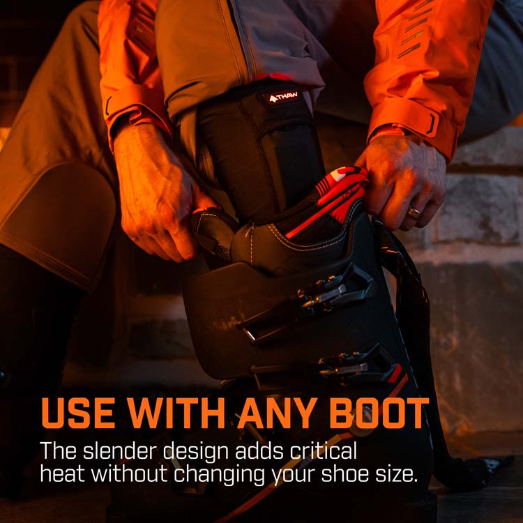 THAW Rechargeable Heated Oversock - KBM Outdoors