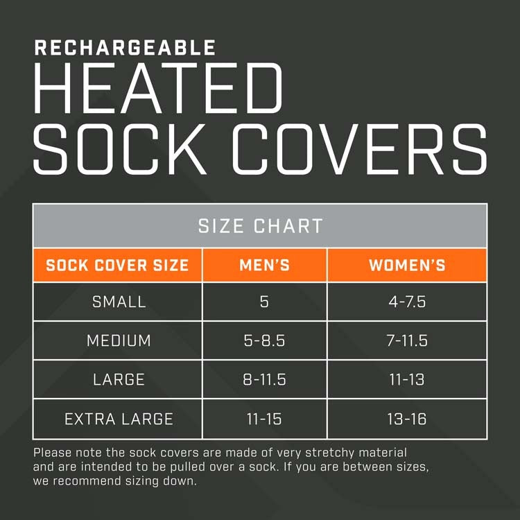 THAW Rechargeable Heated Oversock - KBM Outdoors