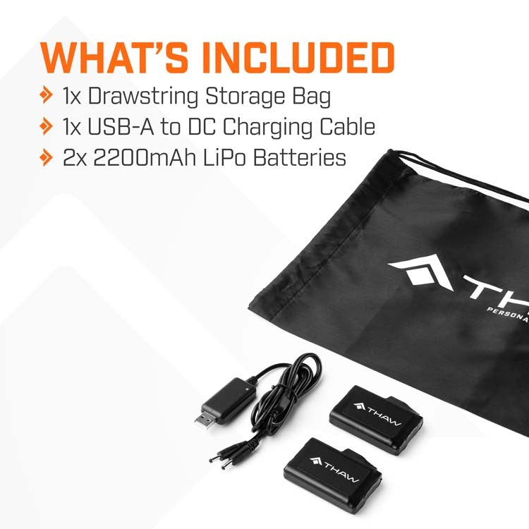 THAW Rechargeable Heated Oversock - KBM Outdoors