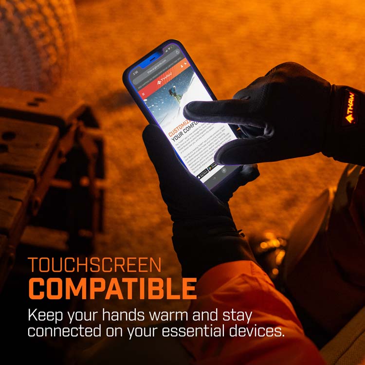 THAW Rechargeable Heated Glove Liner - KBM Outdoors