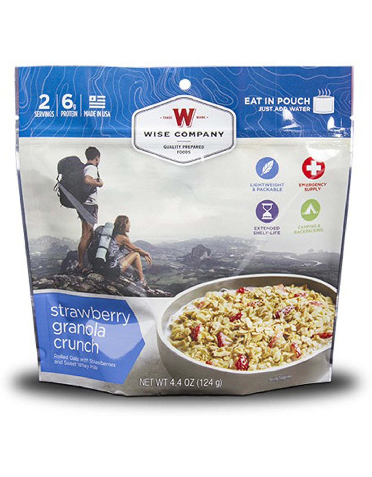 Wise Company - Strawberry Granola Crunch - KBM Outdoors
