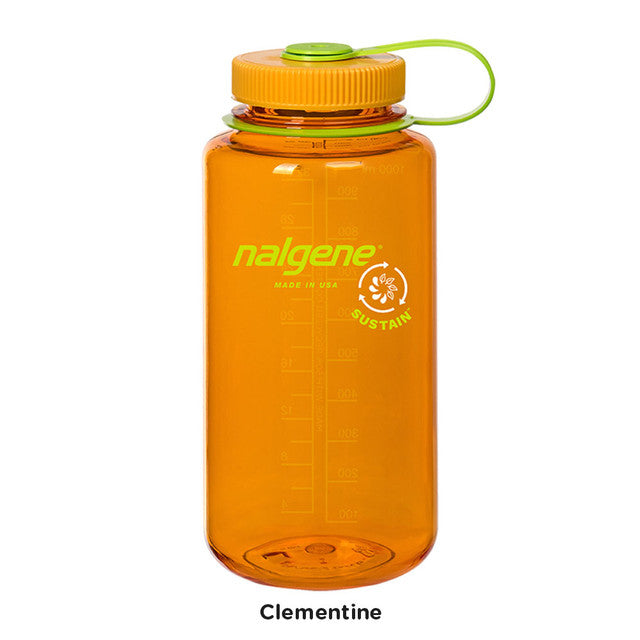 Nalgene 32oz Wide Mouth Sustainable Bottle (Various Options) - KBM Outdoors