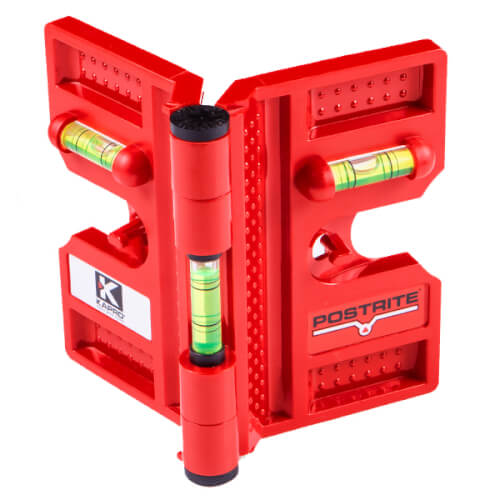 Postrite Folding Magnetic Post Level - KBM Outdoors