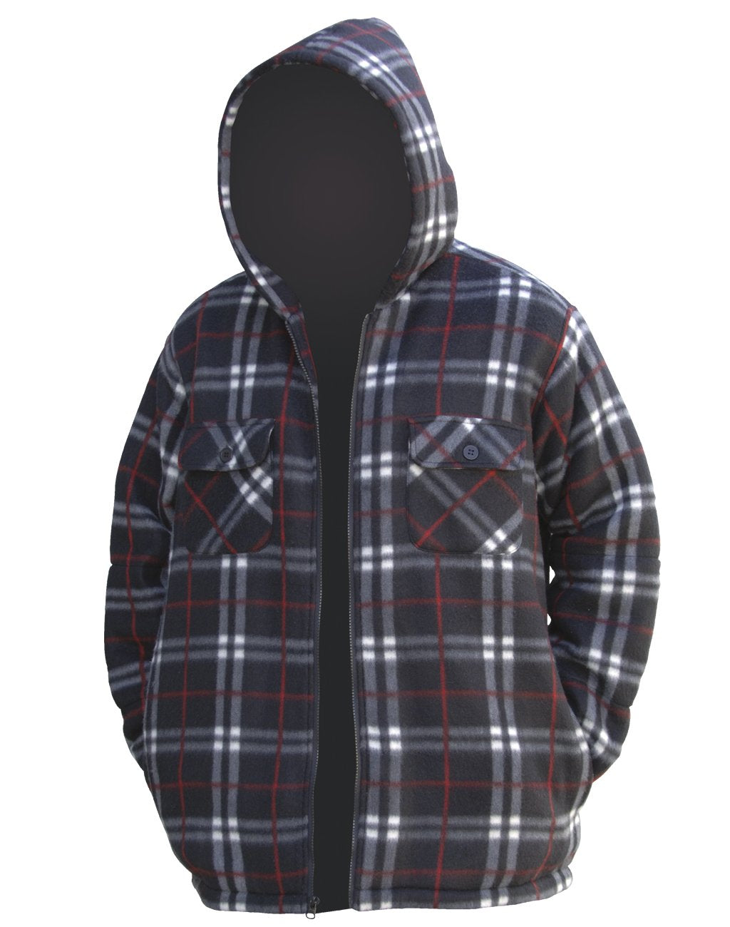 Men's Misty Mountain Hooded Fleece Jacket - KBM Outdoors