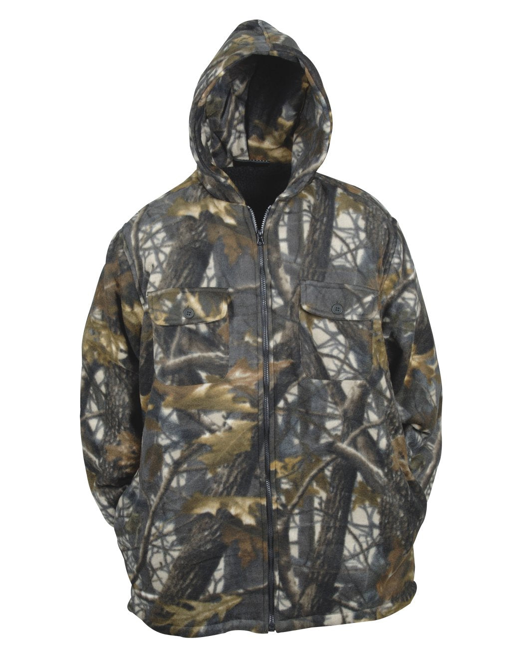 Men's Misty Mountain Hooded Fleece Jacket - KBM Outdoors
