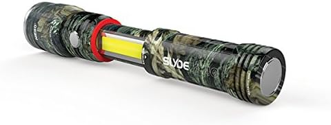 Nebo Slyde + LED Flashlight Worklight Magnetic Base Adjustable Zoom - KBM Outdoors