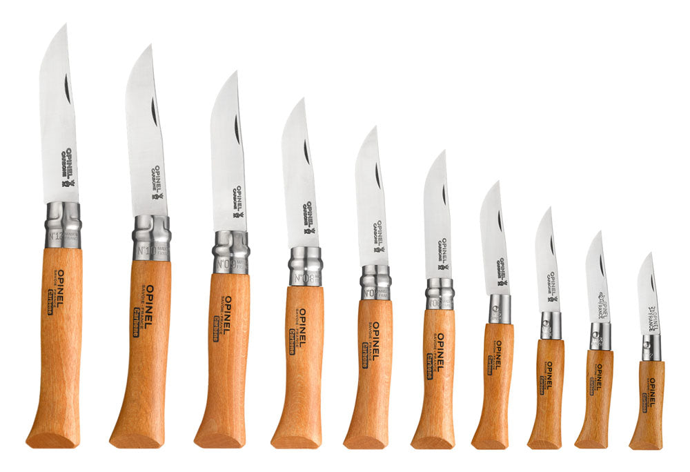 Opinel Carbon Steel Folding Knives - KBM Outdoors