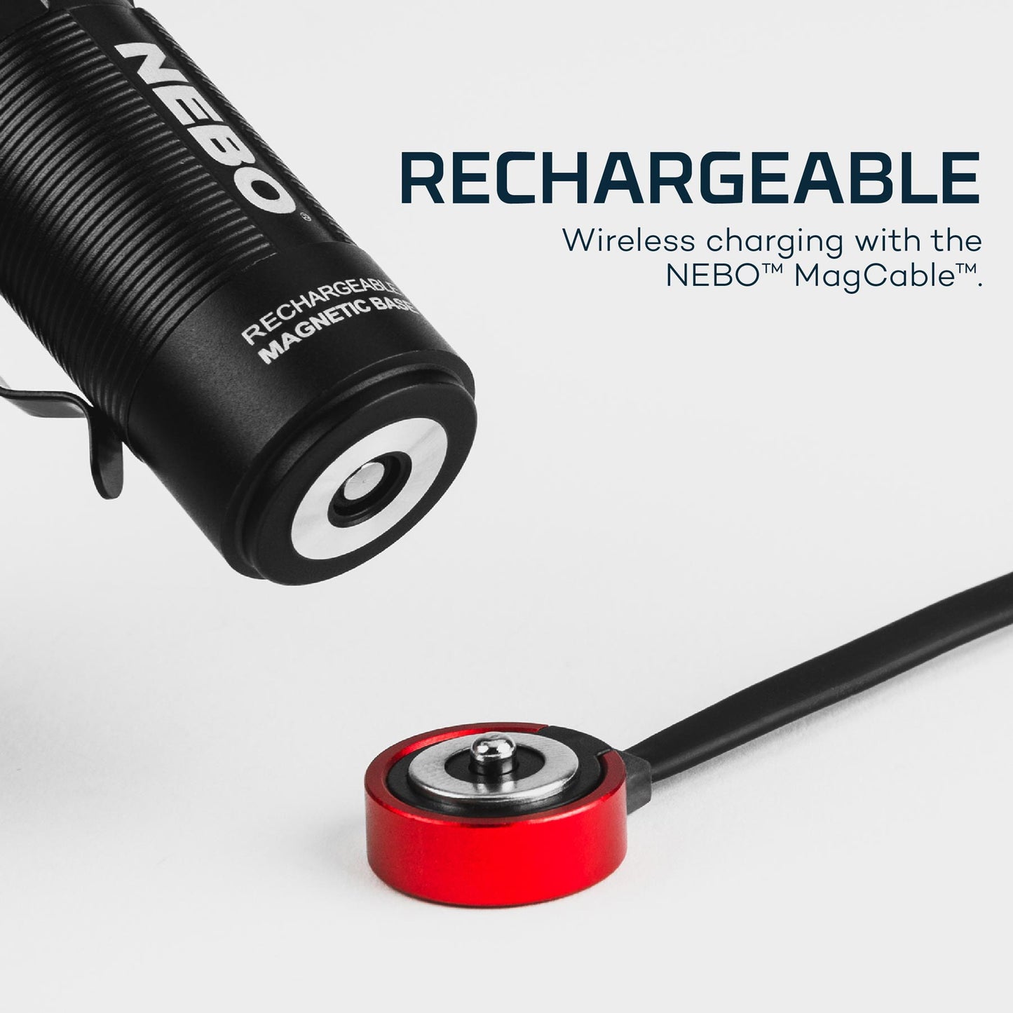 NEBO Compact 1,000 Lumen Rechargeable EDC Flashlight with a 90º Rotating Swivel Head - KBM Outdoors