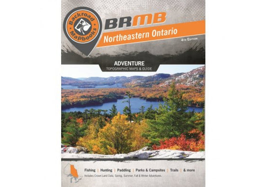 Northeastern Ontario Backroad Mapbook - 5th Ed. - KBM Outdoors