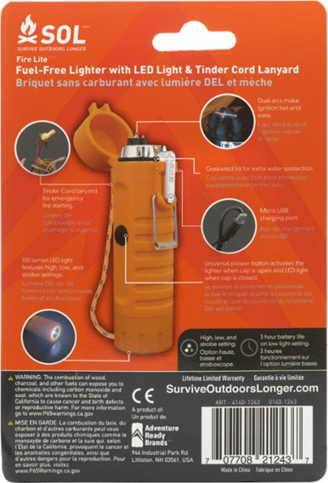 Fire Lite Fuel-Free Lighter - KBM Outdoors