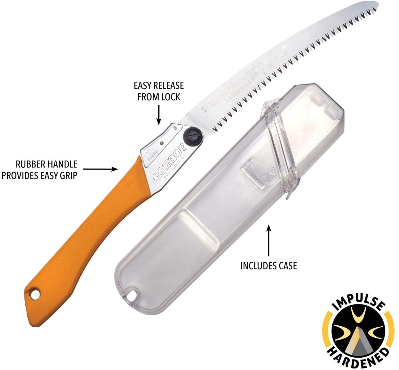 Silky GomBoy Curve Folding Saw 240mm 717-24 - KBM Outdoors