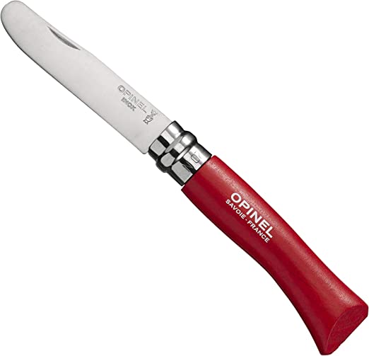 Opinel No. 7 Round Ended Stainless Steel Knives - KBM Outdoors