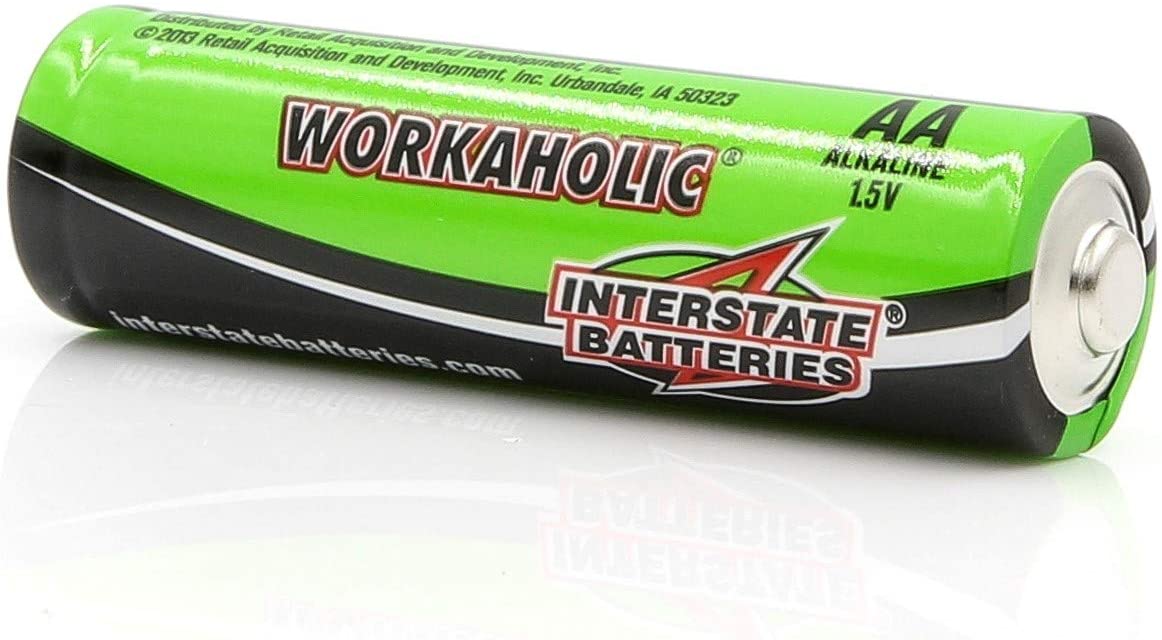 Interstate Batteries AA All-Purpose Alkaline Battery 24 Pack - Workaholic (DRY0070) - KBM Outdoors