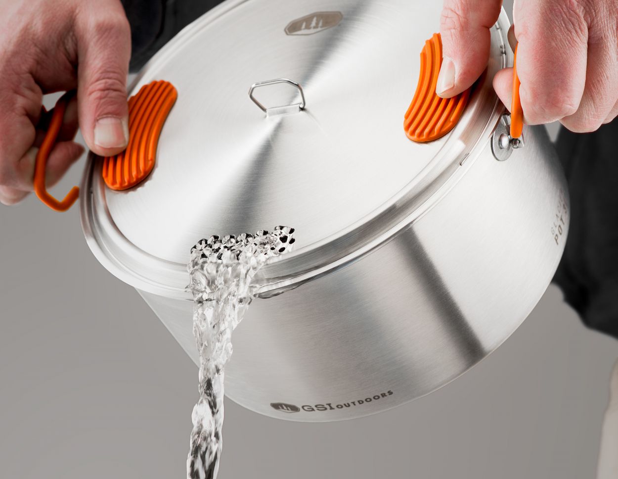 GSI Glacier Stainless Base Camper Cook Set - KBM Outdoors