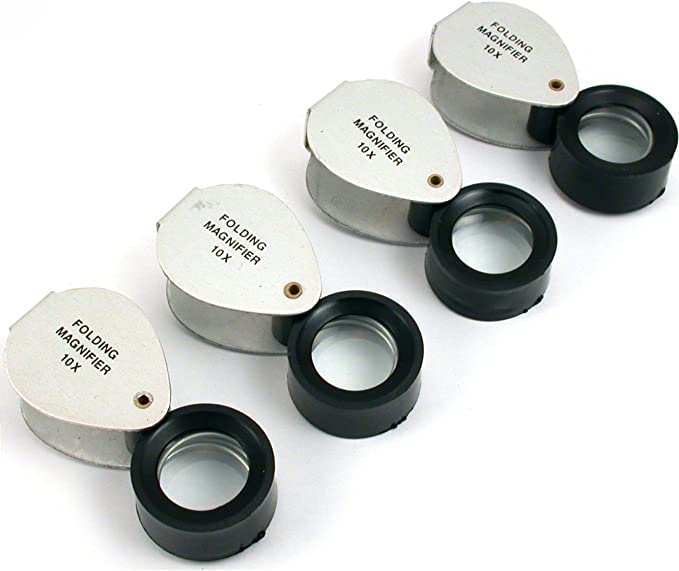 Jewelers Economy Loupe 10x 18MM Magnifying Glass - KBM Outdoors