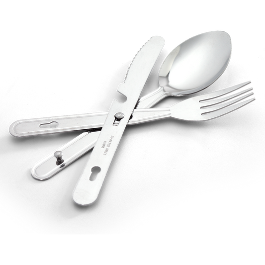 Coghlans Cutlery Kit - 3 pc each set - KBM Outdoors