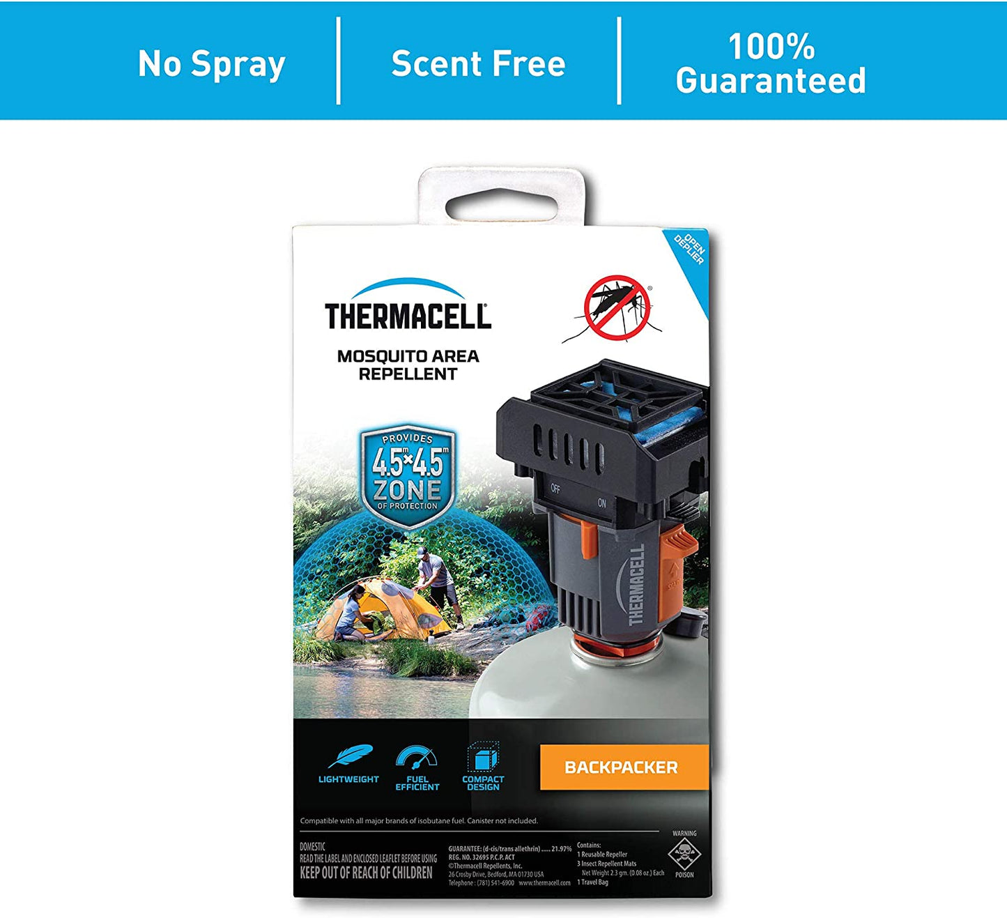 Backpacker Mosquito Repeller - KBM Outdoors