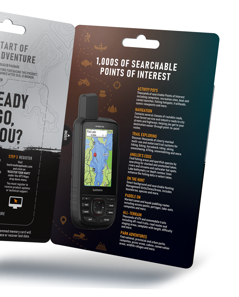 Backroad Mapbooks GPS Maps - SD Card Eastern Canada - KBM Outdoors