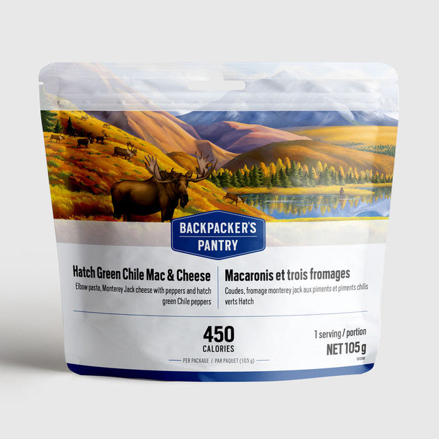 Backpackers Pantry - Hatch Green Chile Mac & Cheese - KBM Outdoors