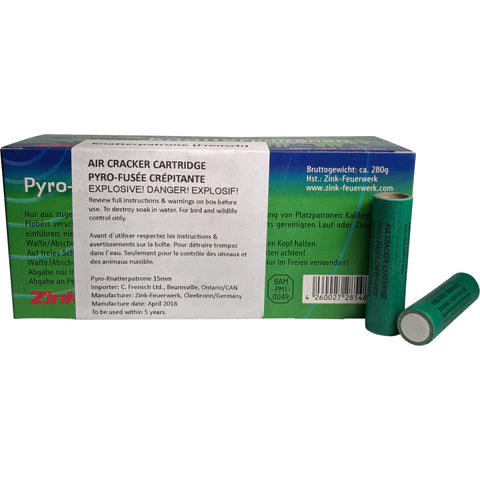 Record Cracker Shell (15mm) Box of 50 - KBM Outdoors