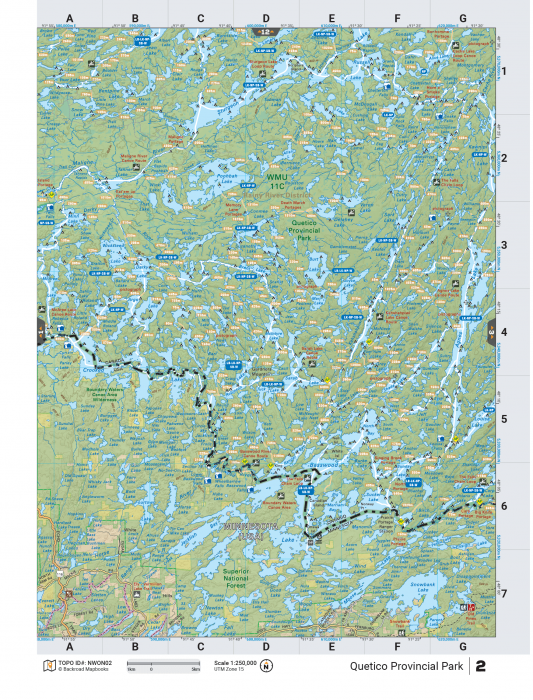 Printed TOPO Maps 1:85,000 scale - Paper Maps - KBM Outdoors