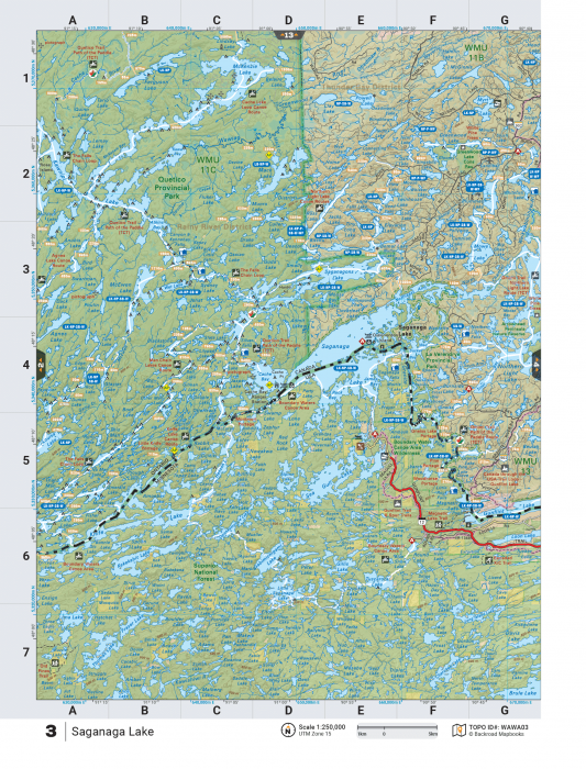 Printed TOPO Maps 1:85,000 scale - Paper Maps - KBM Outdoors