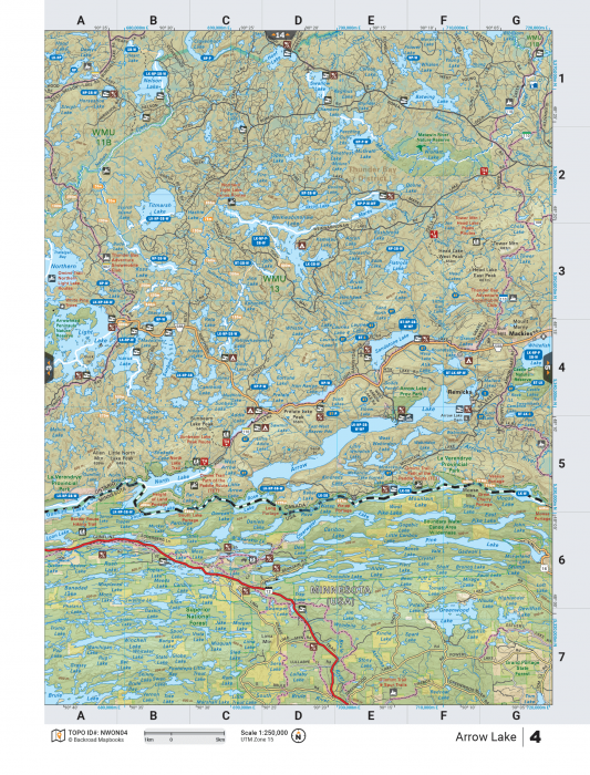Printed TOPO Maps 1:85,000 scale - Paper Maps - KBM Outdoors
