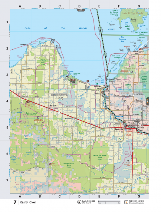 Printed TOPO Maps 1:85,000 scale - Paper Maps - KBM Outdoors