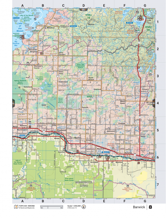 Printed TOPO Maps 1:85,000 scale - Paper Maps - KBM Outdoors