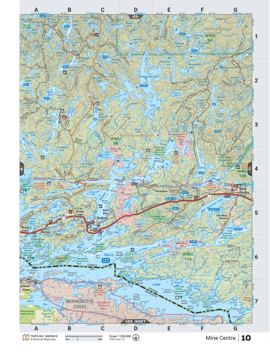 Printed TOPO Maps 1:85,000 scale - Paper Maps - KBM Outdoors