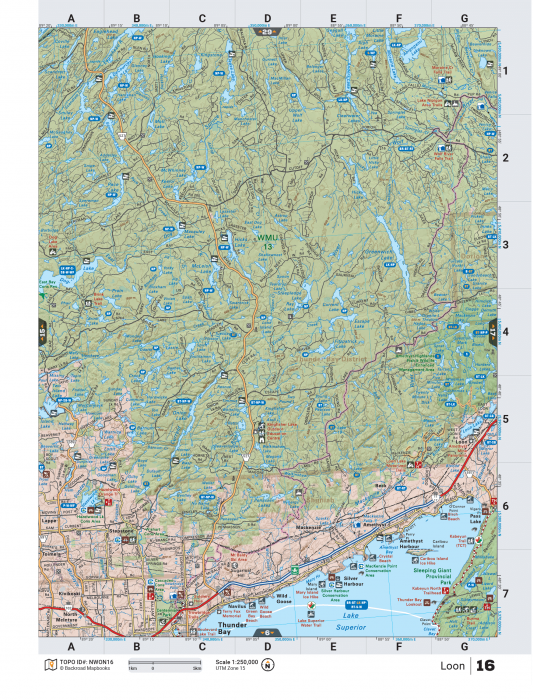 Printed TOPO Maps 1:85,000 scale - Paper Maps - KBM Outdoors