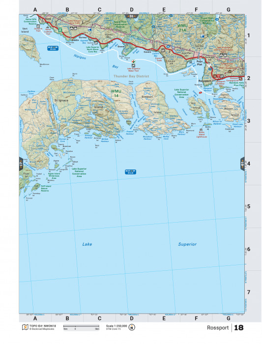 Printed TOPO Maps 1:85,000 scale - Paper Maps - KBM Outdoors