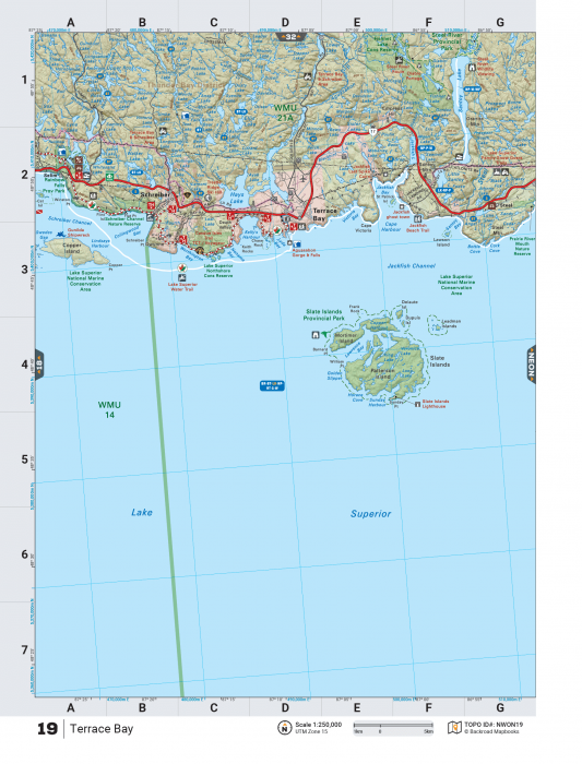 Printed TOPO Maps 1:85,000 scale - Paper Maps - KBM Outdoors